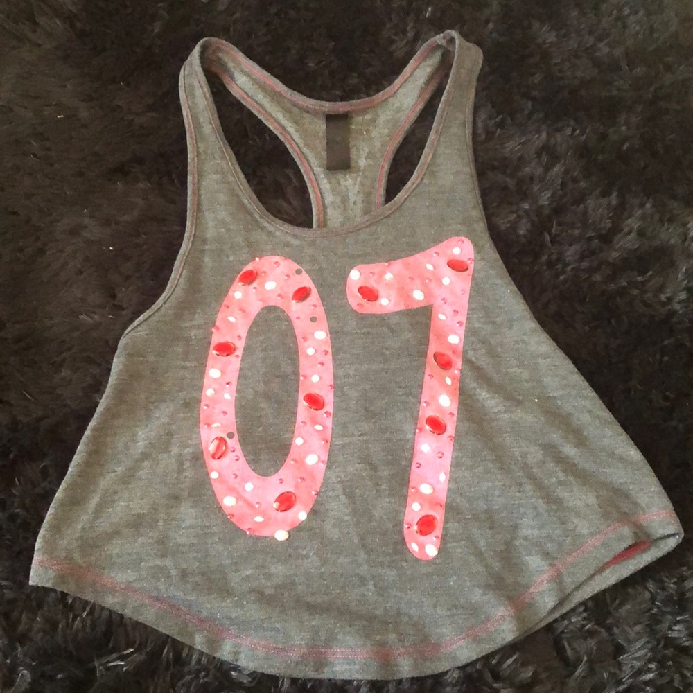 ✨CROP TOP WITH GEM DETAILS✨